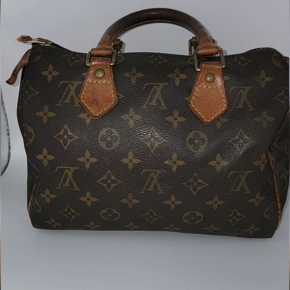 Louis Vuitton Monogram Canvas Handbag Speedy 25 - Picture 1 of 16